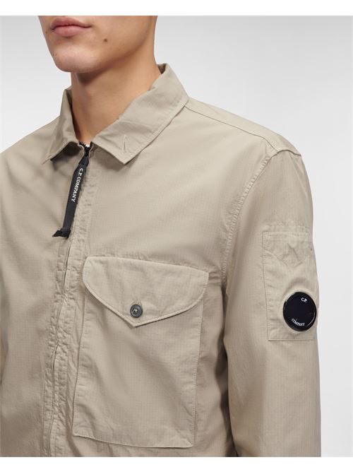 rip stop pocket shirt C.P. COMPANY | CMSH122A-006272G330